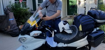 2013 SUZUKI BURGMAN 650 EXECUTIVE motorcycle for rent near Jacksonville, FL