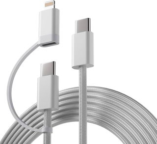 كابل أبل 2 في 1 (Apple 60W USB-C to Lightning & USB-C Cable)