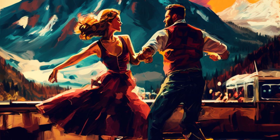 Swing Dancing Class & Social Hour promotional image