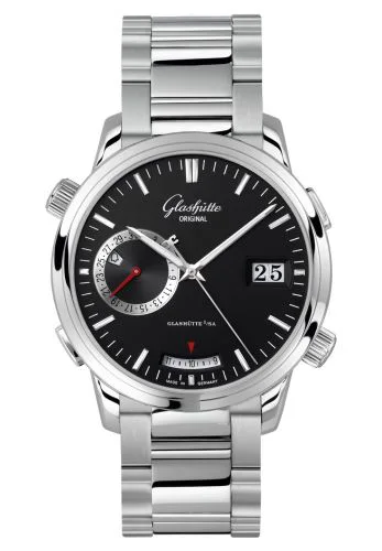 Senator Diary Stainless Steel Bracelet / Black / Bracelet