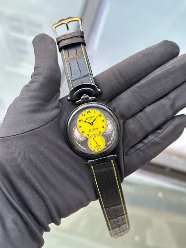 Bovet 19 THIRTY DLC STEEL YELLOW 7 days