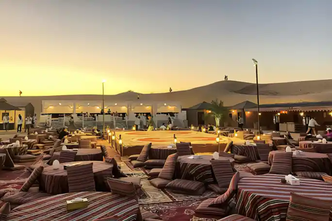 Premium Dubai Desert Safari with live shows &BBQ Dinner