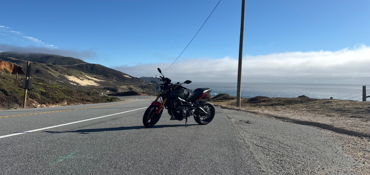 2014 YAMAHA FZ-09 motorcycle for rent near San Diego, CA