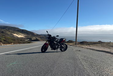 2014 YAMAHA FZ-09 motorcycle for rent near San Diego, CA