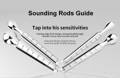 sounding rods guide