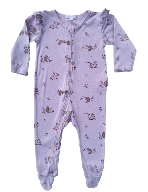 Frill onesie - A$10.00 | Purebaby Pre-Loved