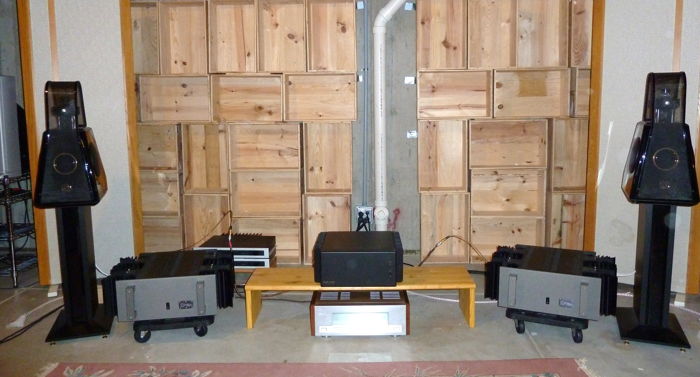 The System Photo with Lots of Amps
