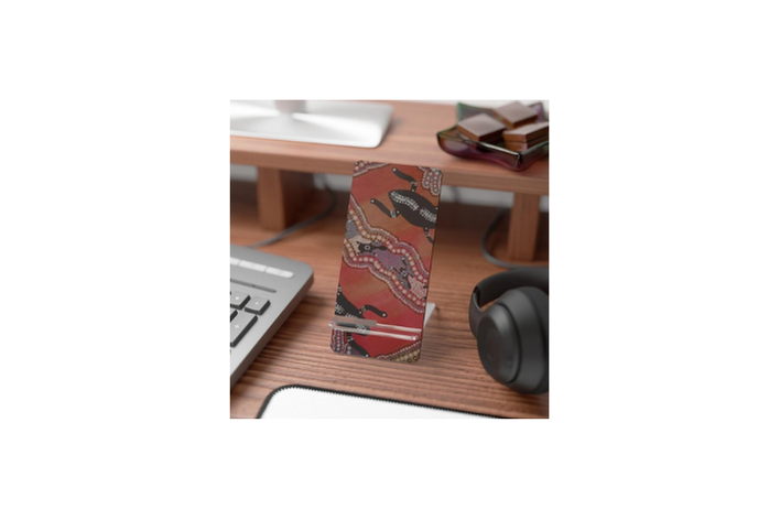 Artistic Mobile Display Stand, Decorative Phone Holder, Home Office Decor what you can use - Image 3