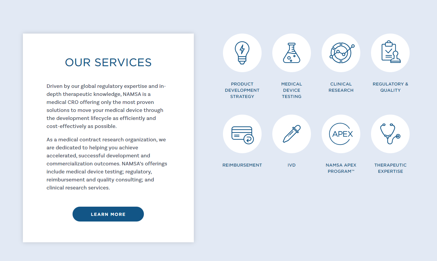 NAMSA product / service