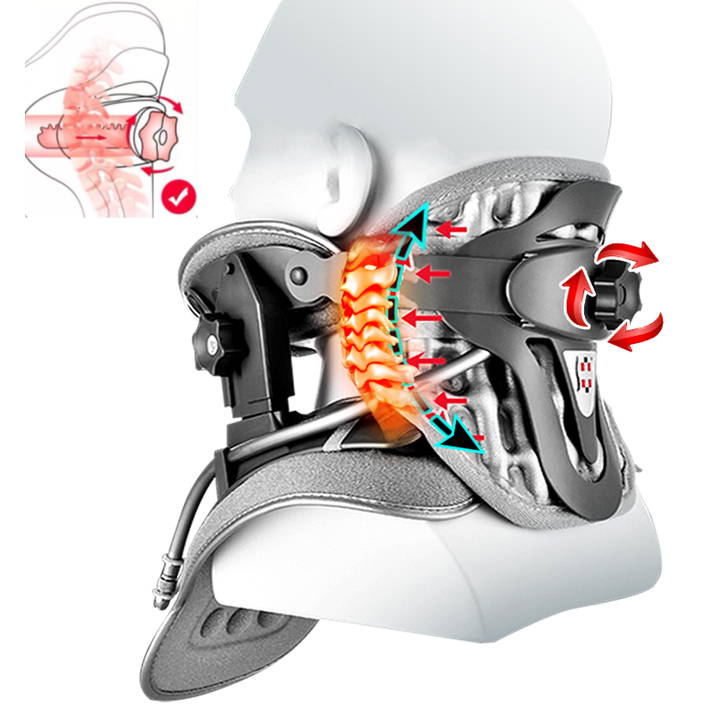 Neck traction  device , Cervical tractor , cervical traction device , saunders cervical traction device , neck pain relief , neck pain treatment , neck brace , neck hammock , neckk traction brace , effective neck pain relief , fast neck pain relief 