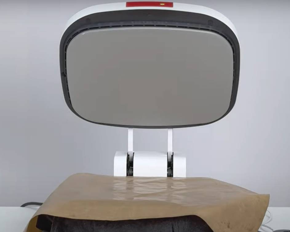 Heating it with Butcher Paper