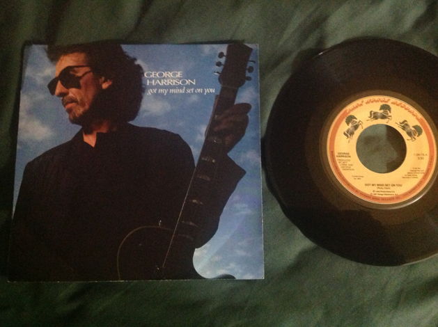 George Harrison - Got My Mind Set On You 45 With Sleeve