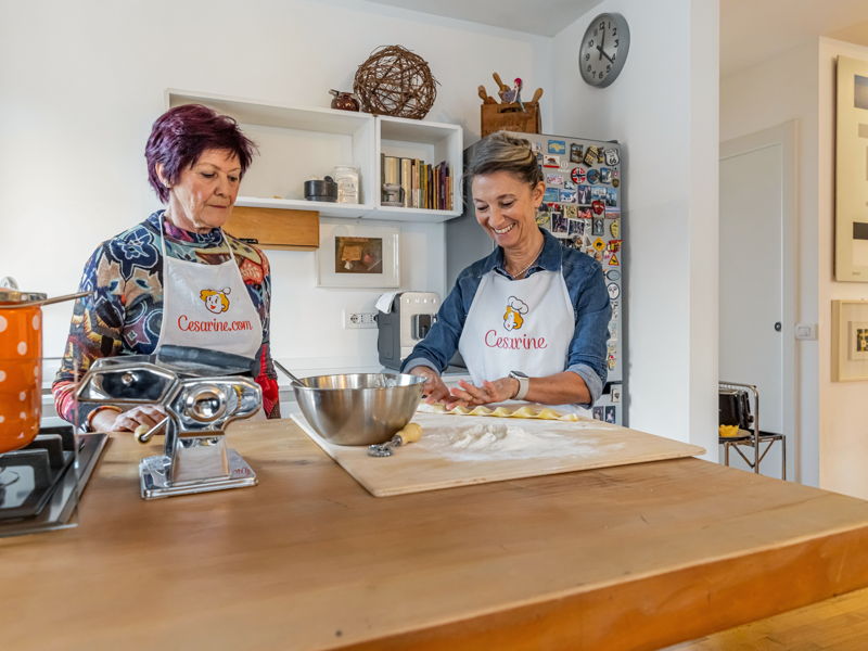 Kochkurse Como: Kochkurs: zwei frische Nudelsorten und Tiramisu