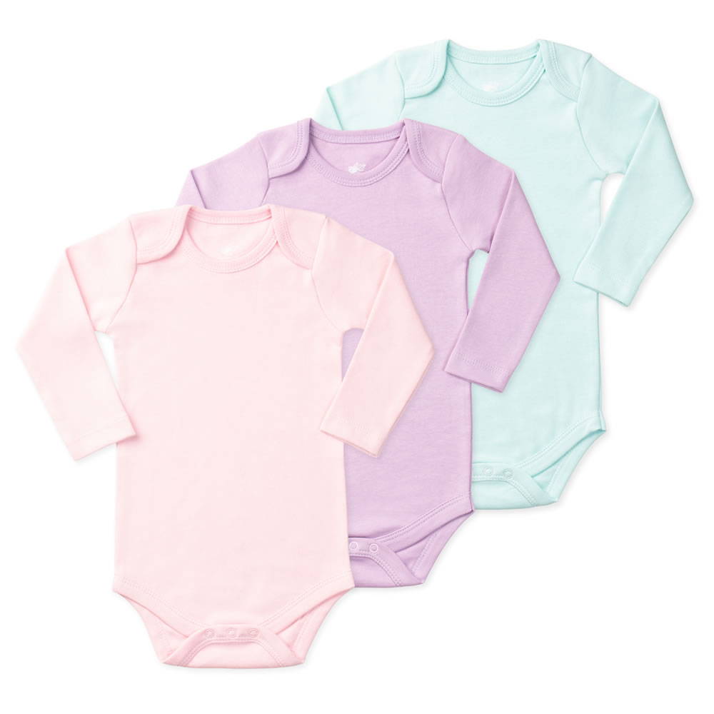 Quinn Long Sleeve Baby Bodysuits