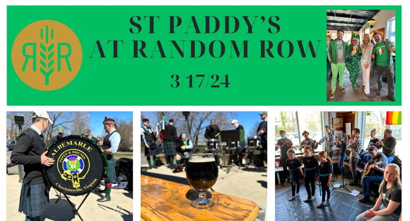 St. Paddy's at Random Row!