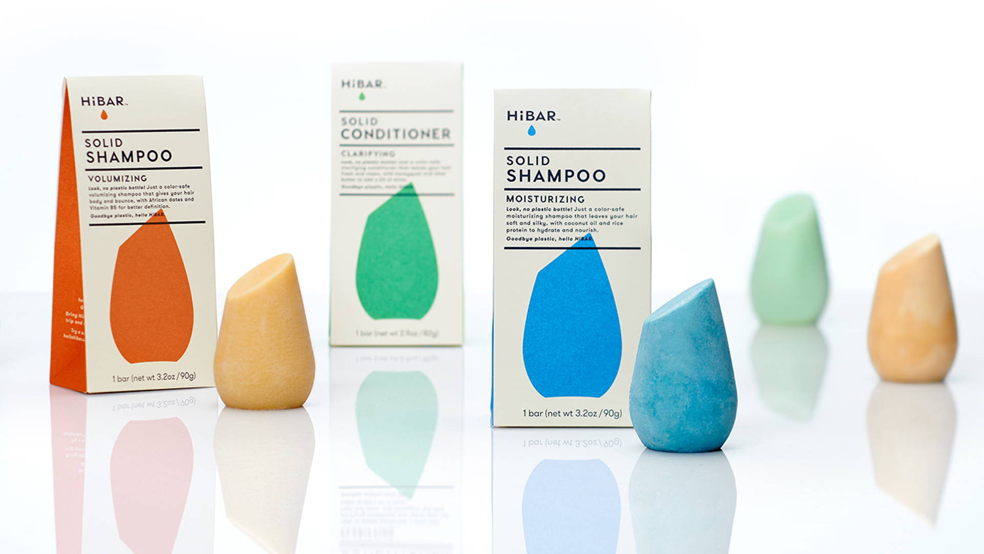 Featured image for HiBAR Wants To Replace Your Plastic Shampoo Bottle With Solid Hair Products.