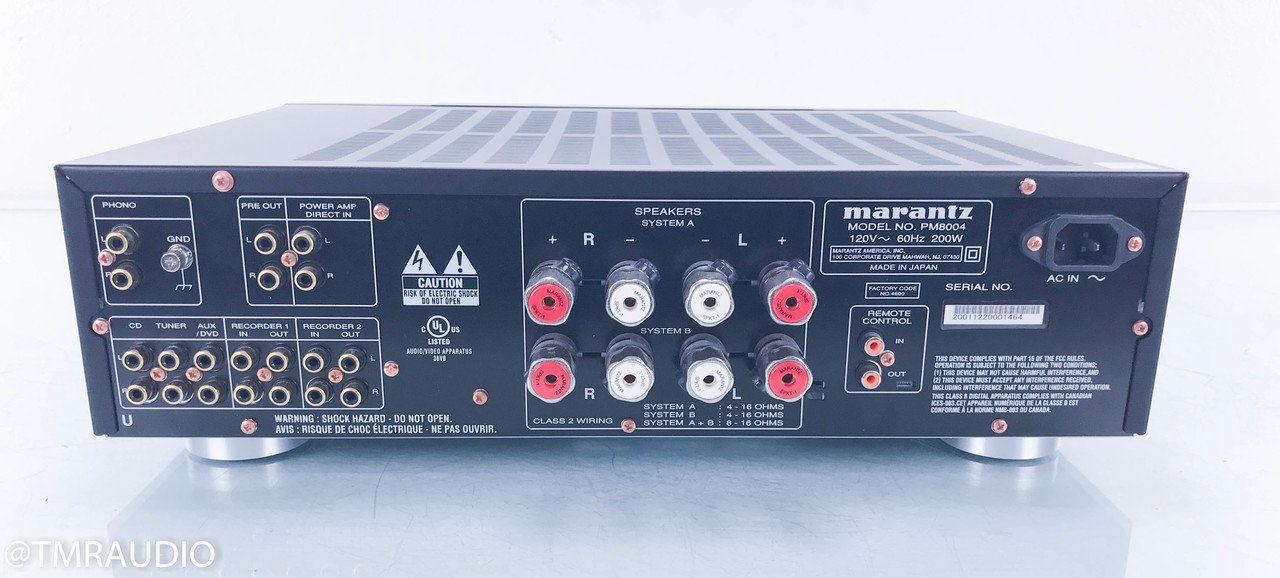 Marantz PM8004 Stereo Integrated Amplifier PM-8004 (13021) 5