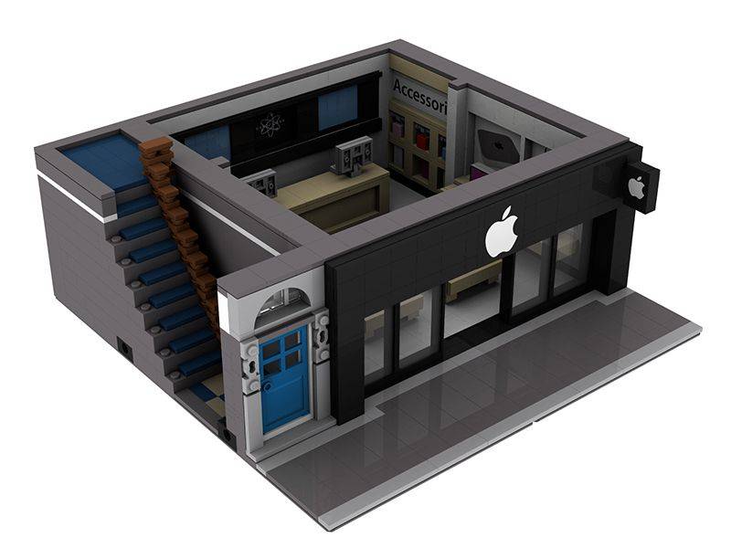 Modular Apple Store LEGO Set