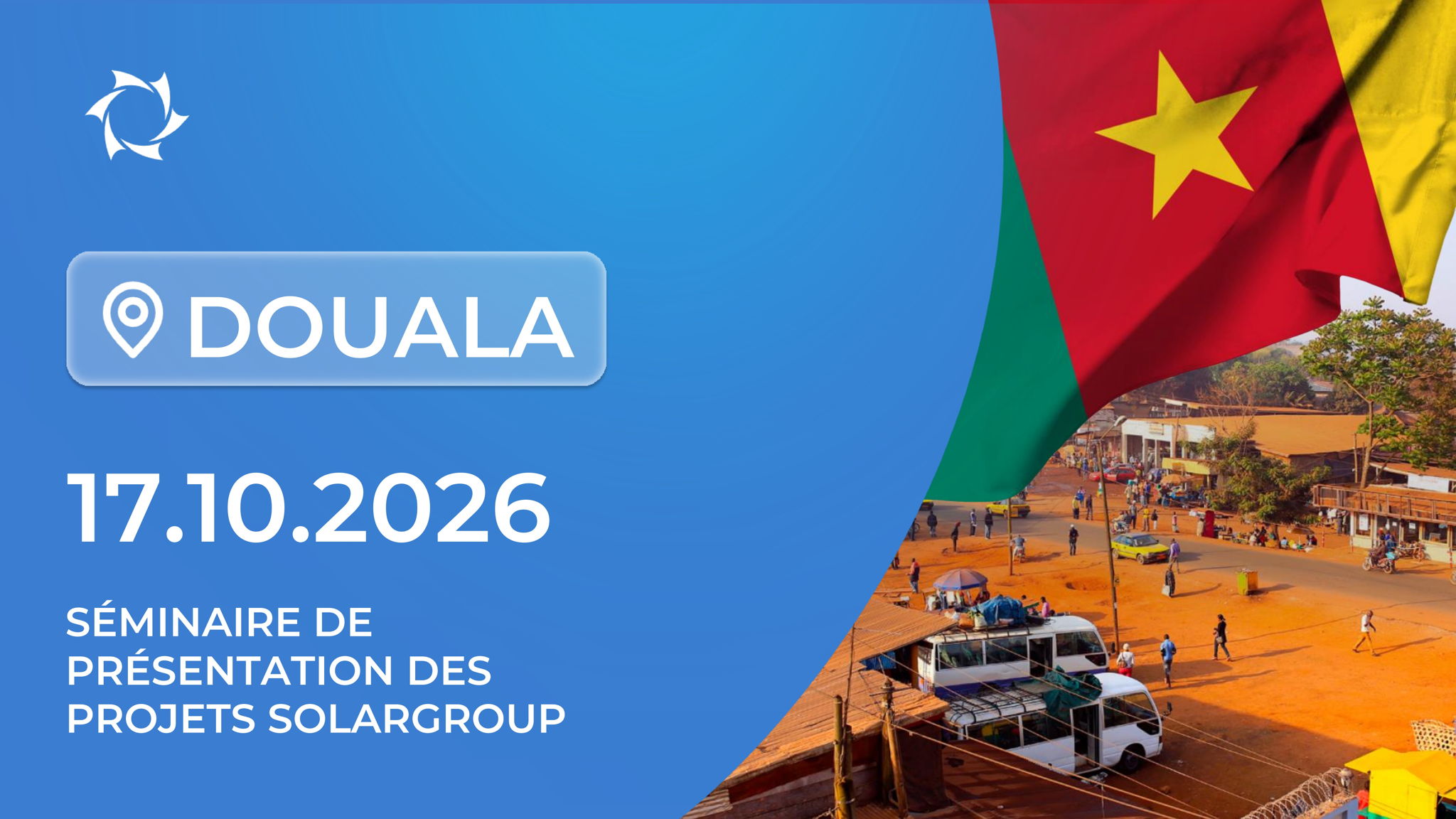 Séminaire de présentation des projets SOLARGROUP à Douala (Cameroun)