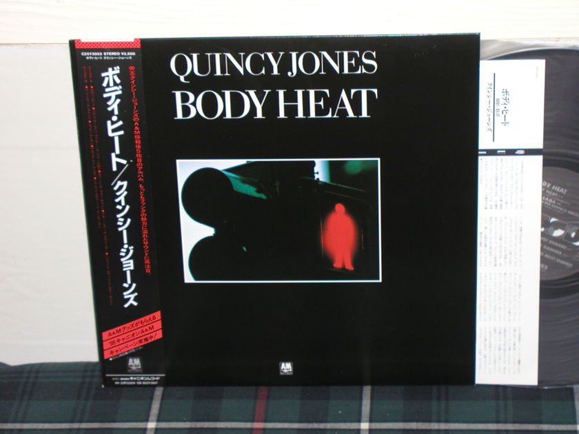 Quincy Jones - Body Heat (Pics) HQ JPN import lp w/obi (Ltd.Ed.)