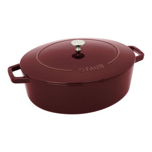 Staub Cast Iron 6.25 qt, Wide Oval Dutch Oven
