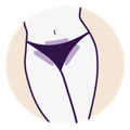 icon for bikini waxing