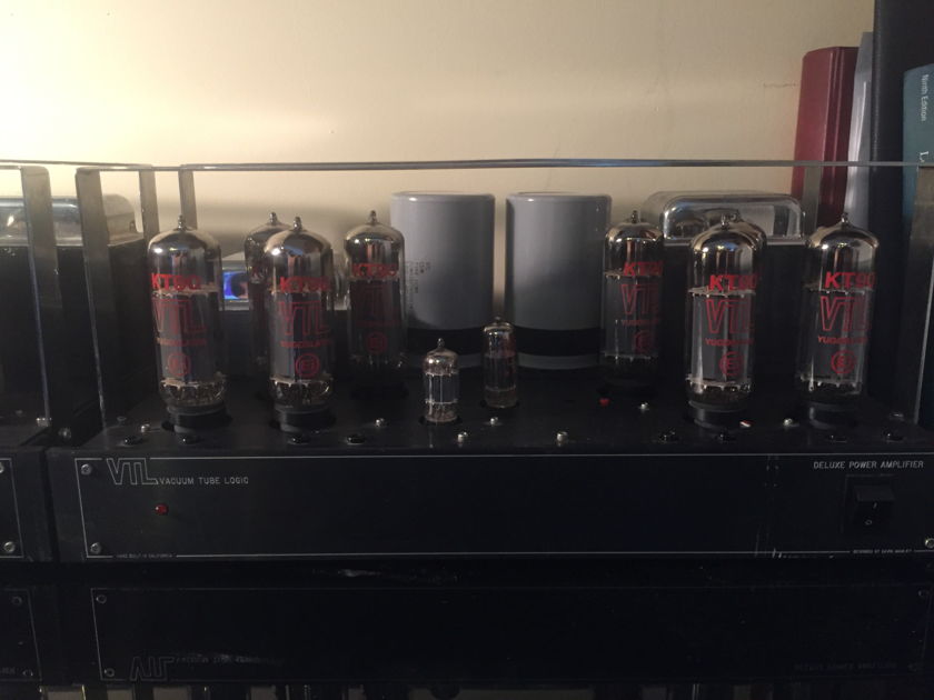 VTL Deluxe 225 Pair- KT90 Monoblock Tube Amplifiers and 4 Replacement Tubes