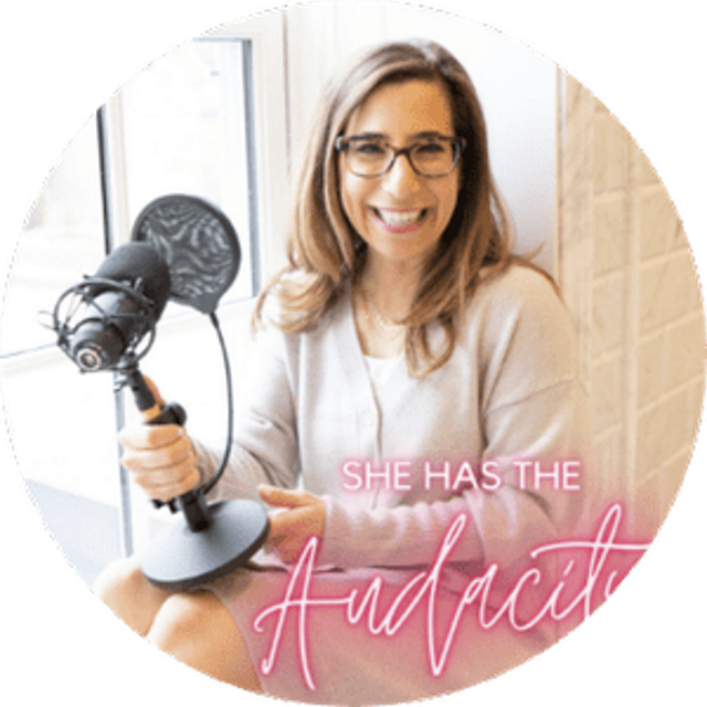 She Has the Audacity podcast cover