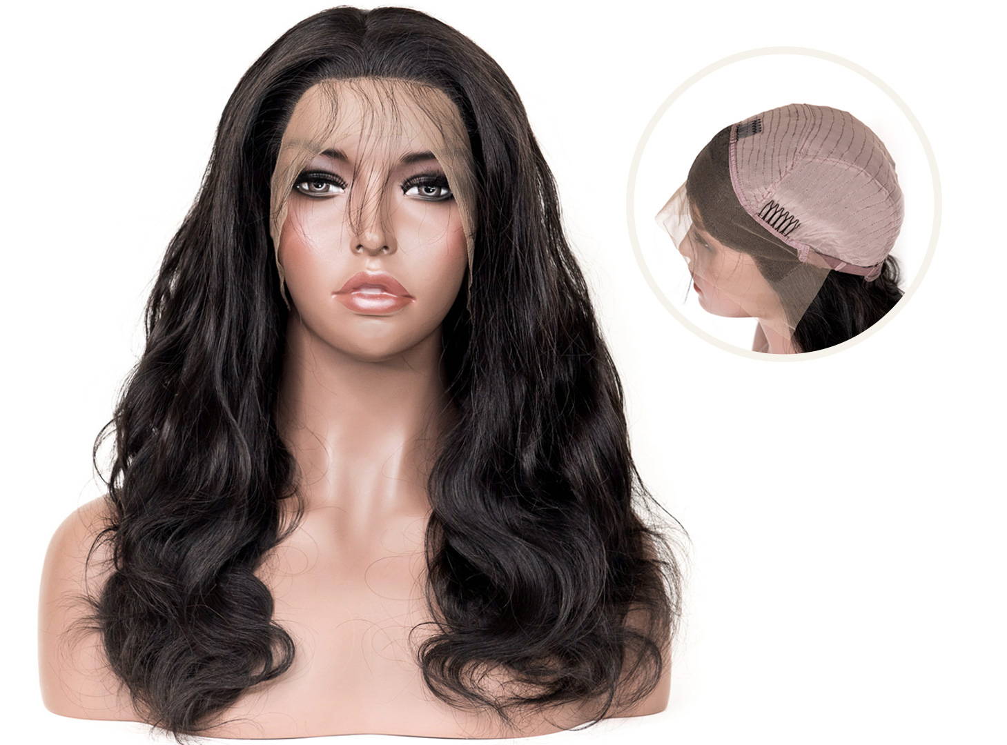 Avera Hair - Wavy Lace Front Body Wave Wig