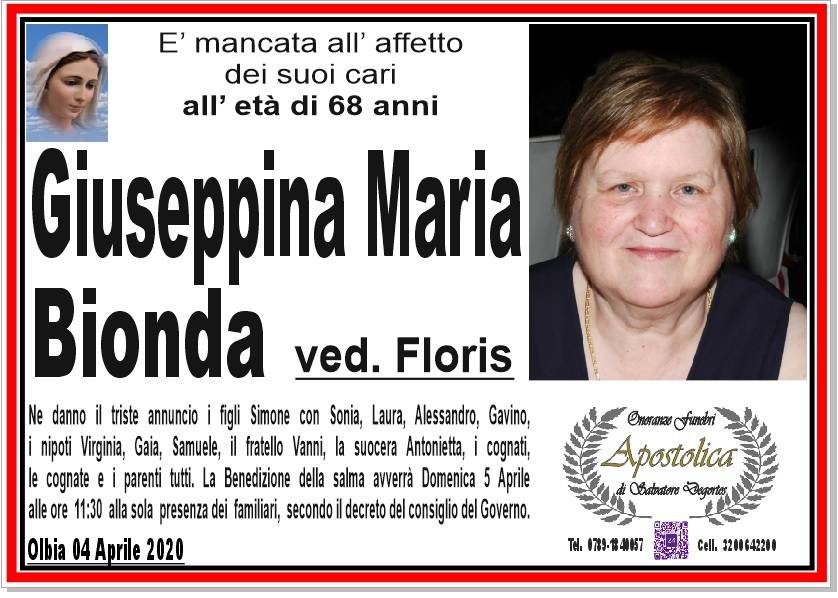 Giuseppina Maria Bionda