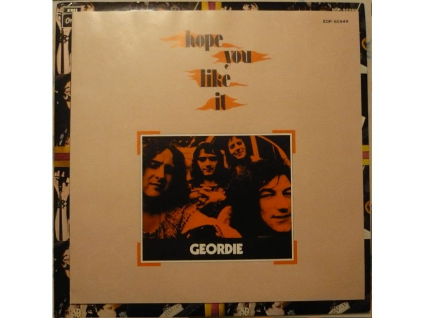 Geordie - Hope You Like It 1973. Odeon. EOP-80949. Japan.