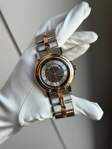 Breguet Marine Big Date White & Rose Gold VERY RARE