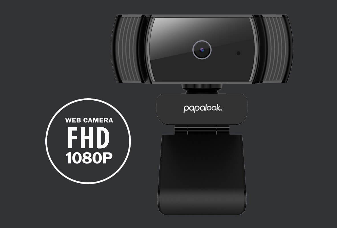 PAPALOOK AF925 1080P Autofocus Webcam