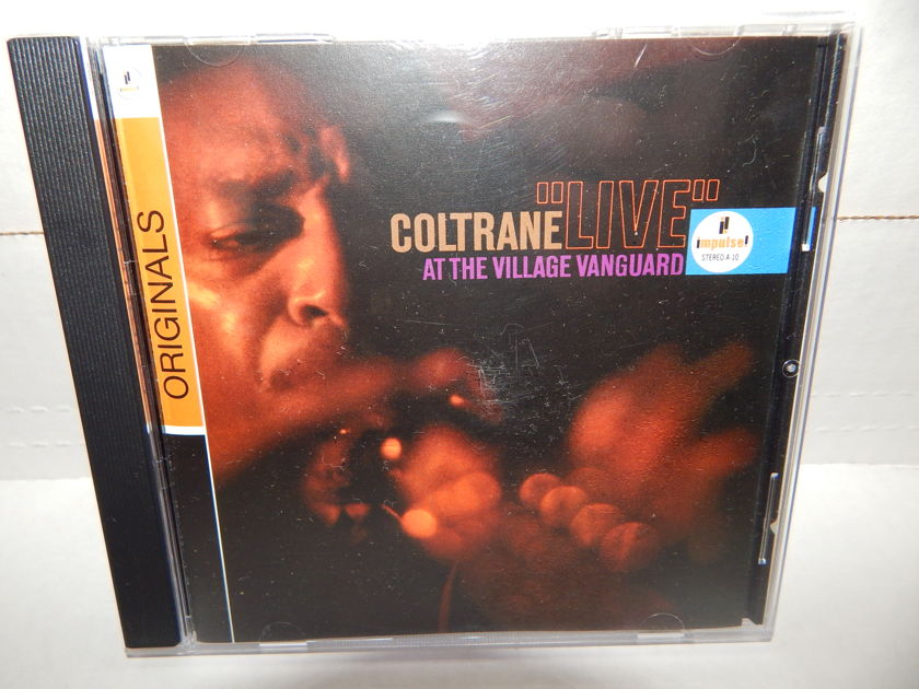 JOHN COLTRANE 'LIVE' AT THE VILLAGE VANGUARD - Eric Dolphy McCoy Tyner Elvin Bishop RVG 2007 Impulse Verve U.S. CD