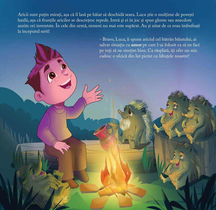carte personalizata copii poveste umor