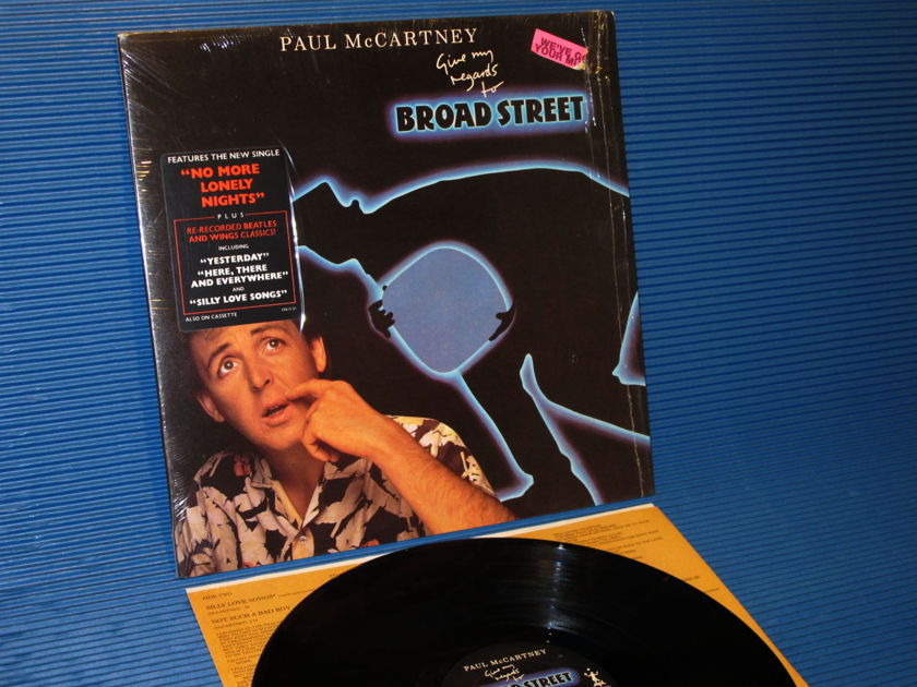 PAUL MCCARTNEY  - "Broadstreet" -  Columbia 1984 1st Pressing