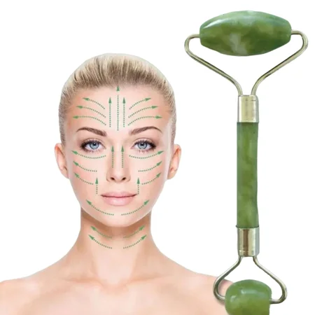 Jade Gesichtsmassagerolle Gesicht- und Hautpflege