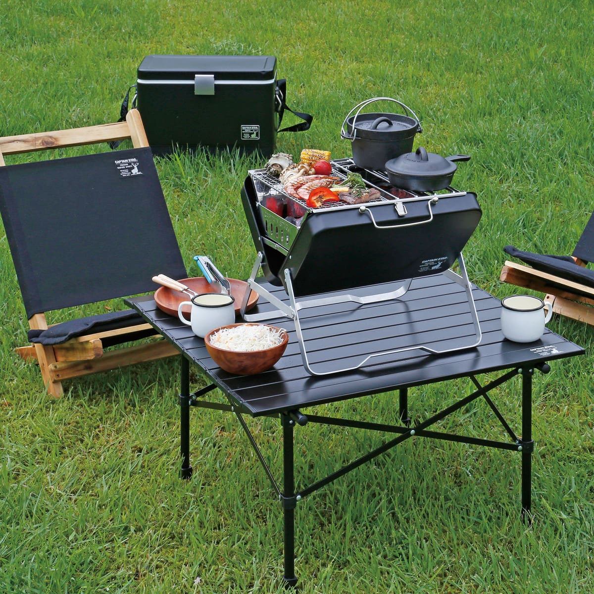CS Black label Multi-function V-shaped BBQ fire grill - Image 2