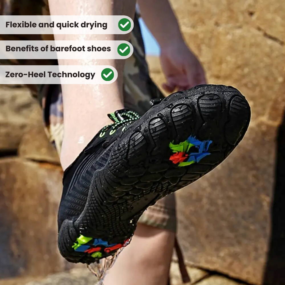 Aquatic Contact  Barefoot shoes info black 