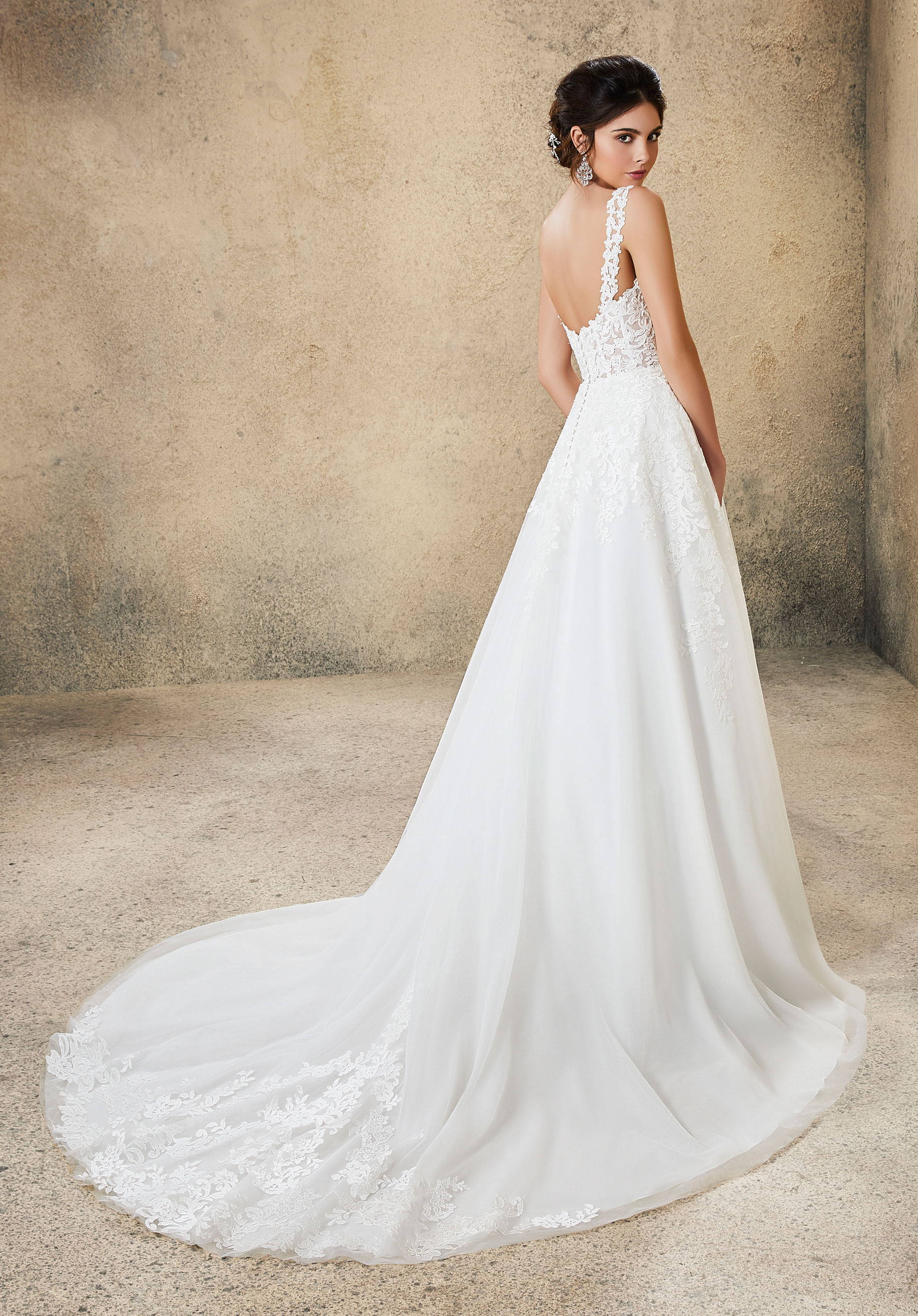 MORI LEE  WEDDING DRESS 5774