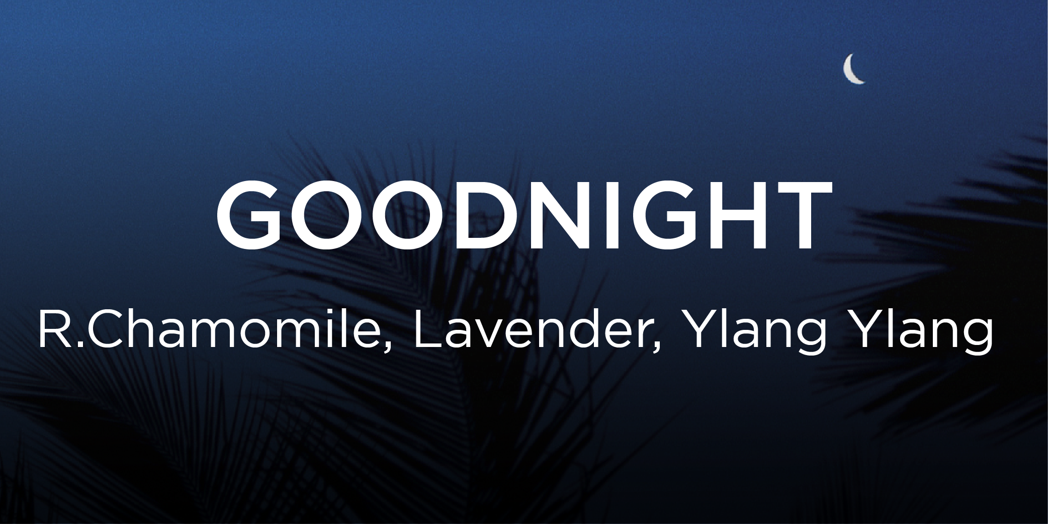 Sleep Goodnight - Roman Chamomile, Ylang Ylang, Lavender