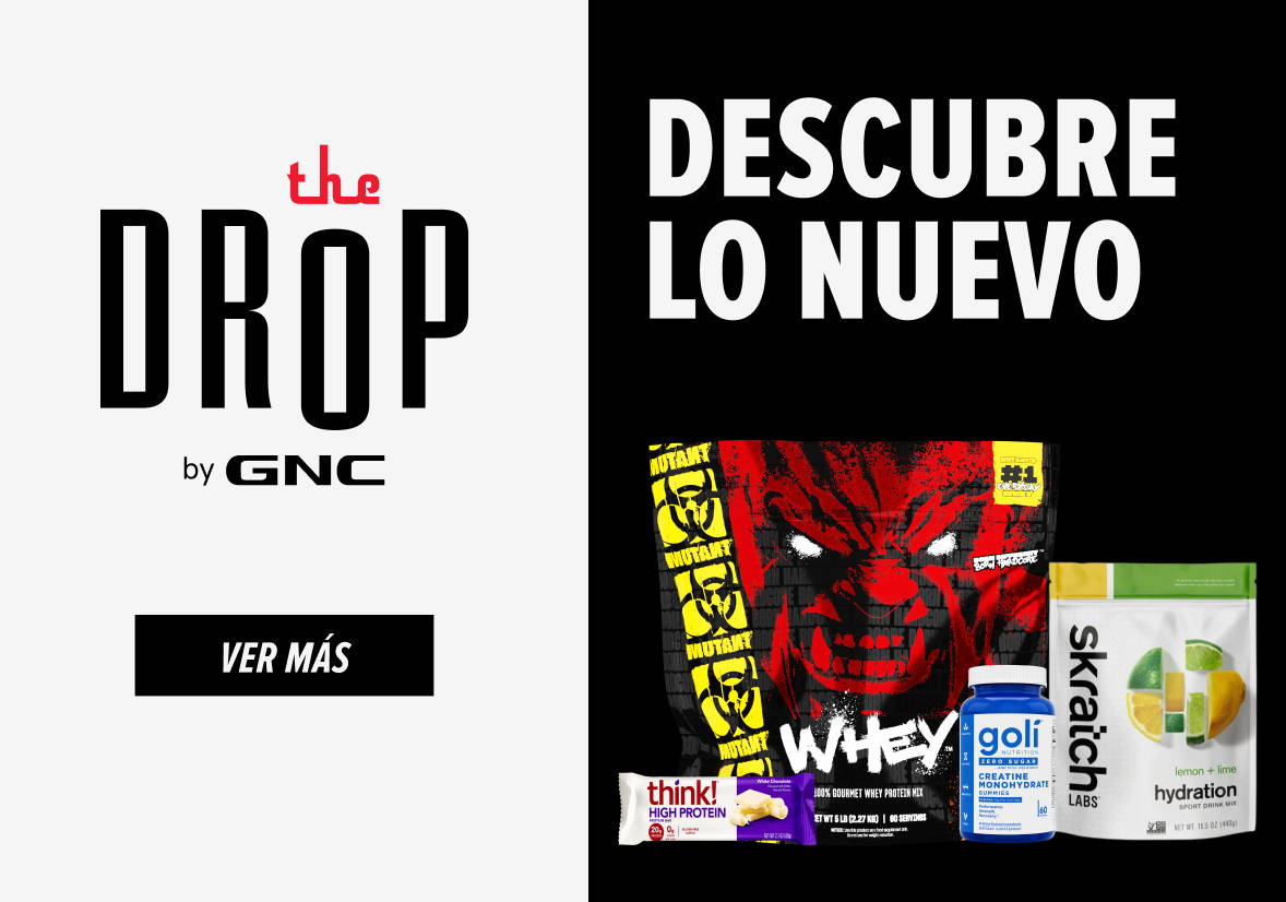 the drop by gnc - descubre lo nuevo
