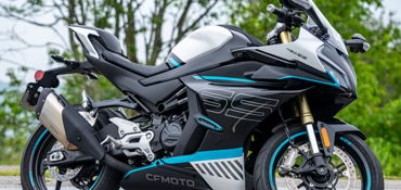 2023 CFMOTO 450SS motorcycle for rent near Frisco, TX