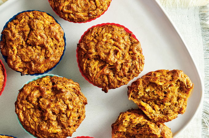 Vegan Apple and Carrot Muffins