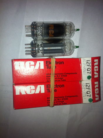 rca  12fq7 green tip top for quicksilver amps