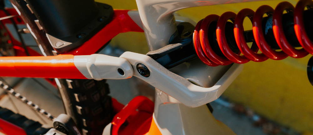 Coil spring of Cannondale Moterra electric bike