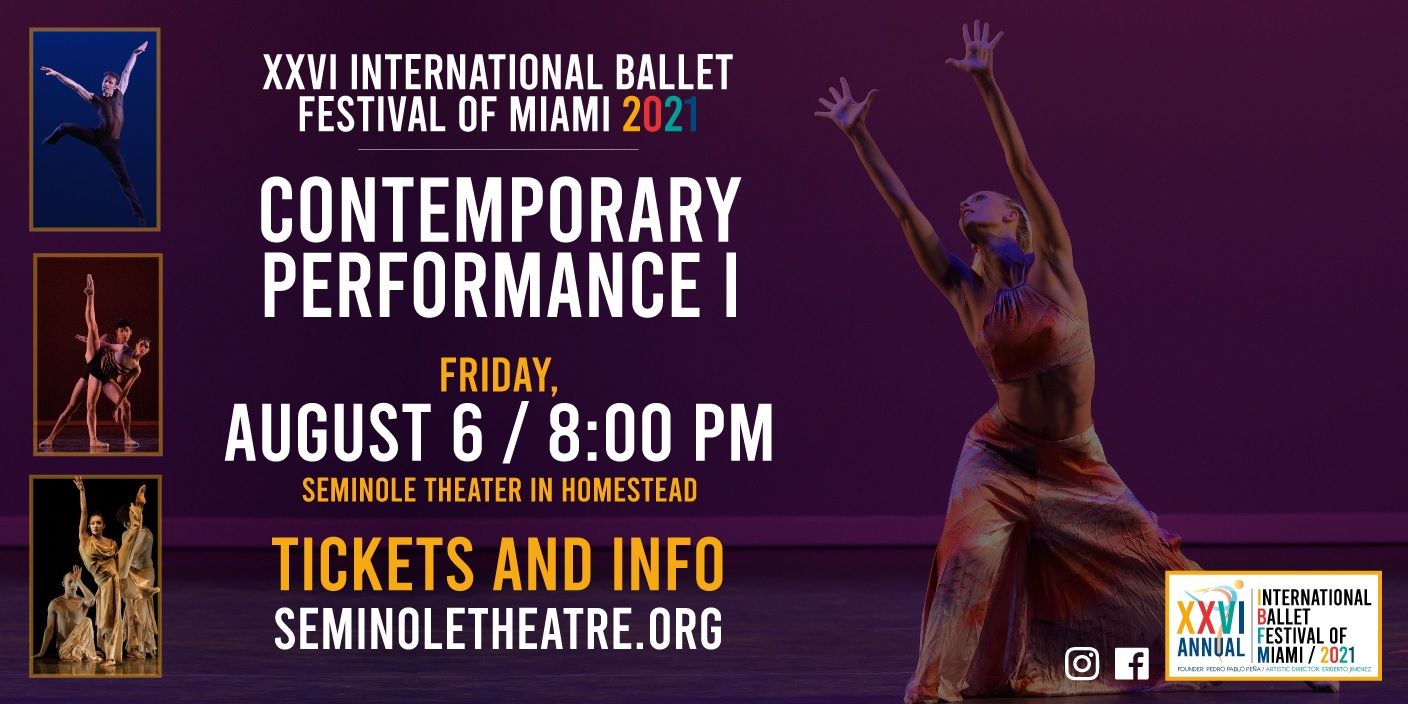 International Ballet Festival Contemporary Performance I promotional image