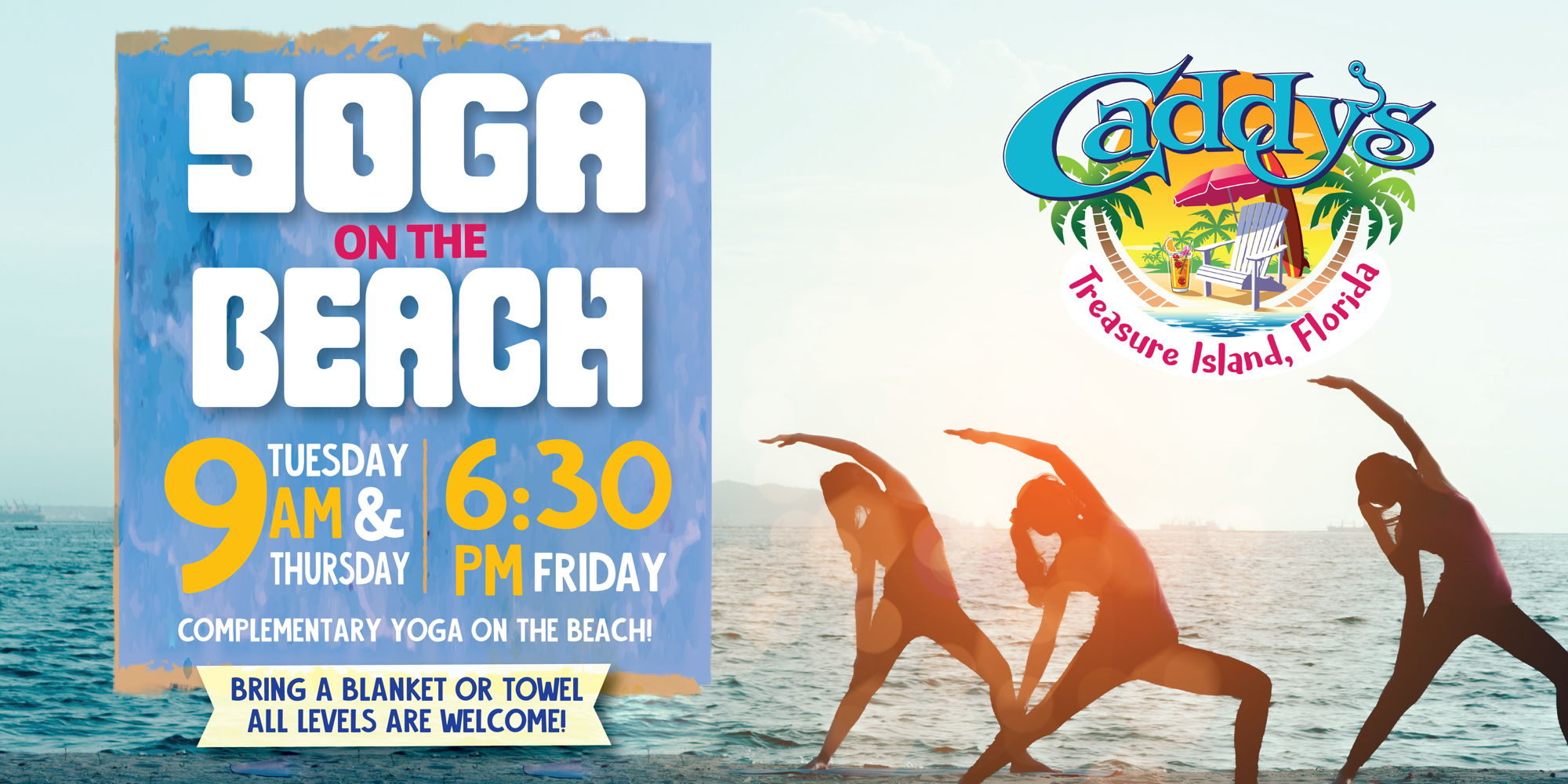 Yoga on the Beach promotional image