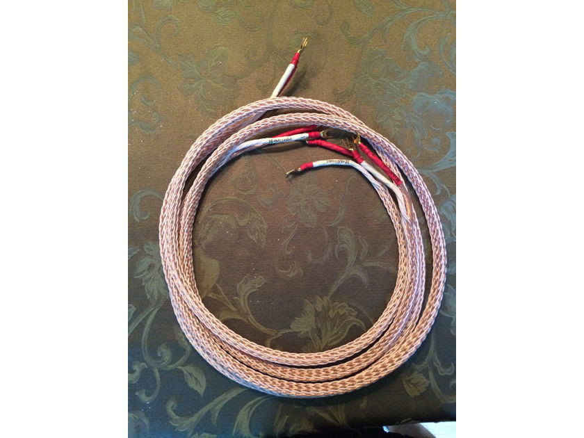 Kimber Kable 12tc speaker cable 8' spade ends