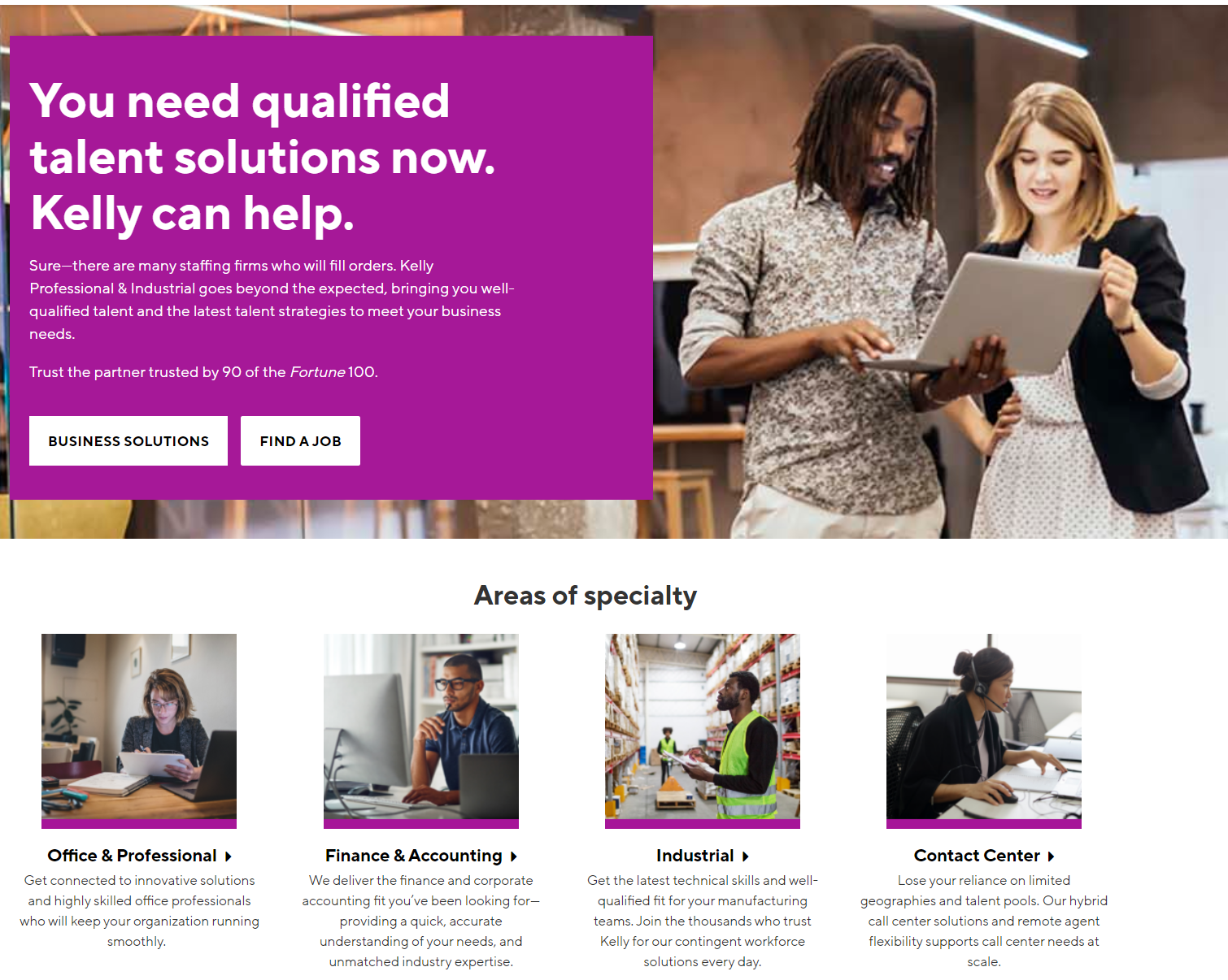 Kelly Services product / service